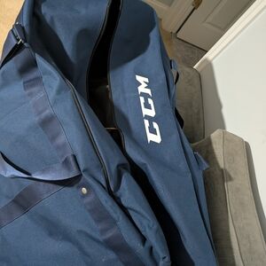 CCM Navy Hockey Duffle